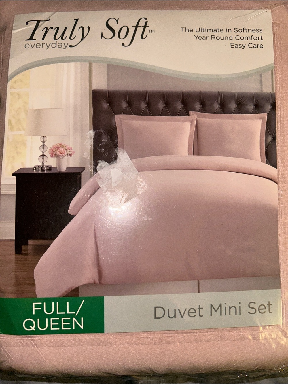 Truly Soft full/queen duvet mini set new